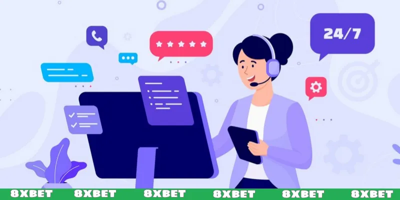 8XBET - Cam kết đồng hành, hỗ trợ khách hàng