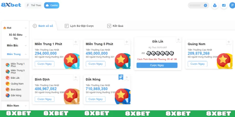 Điểm danh 6 hình thức Xổ số Miền Trung