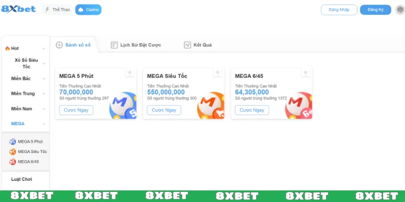 Sự kịch tính trong Mega 6/45