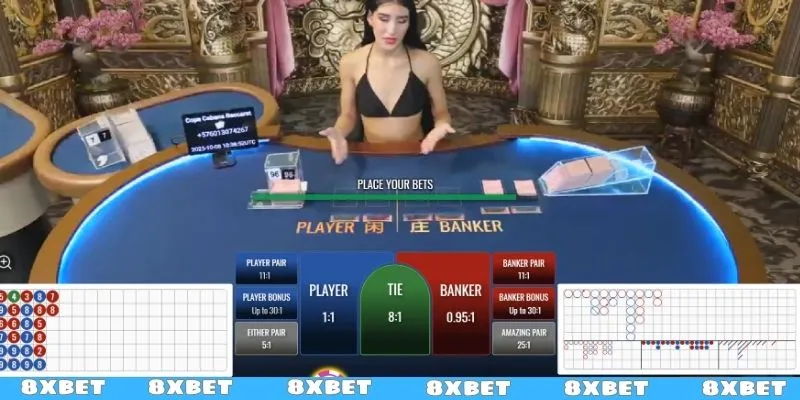  Tham gia Baccarat 8XBET -  Hướng dẫn từ A đến Z